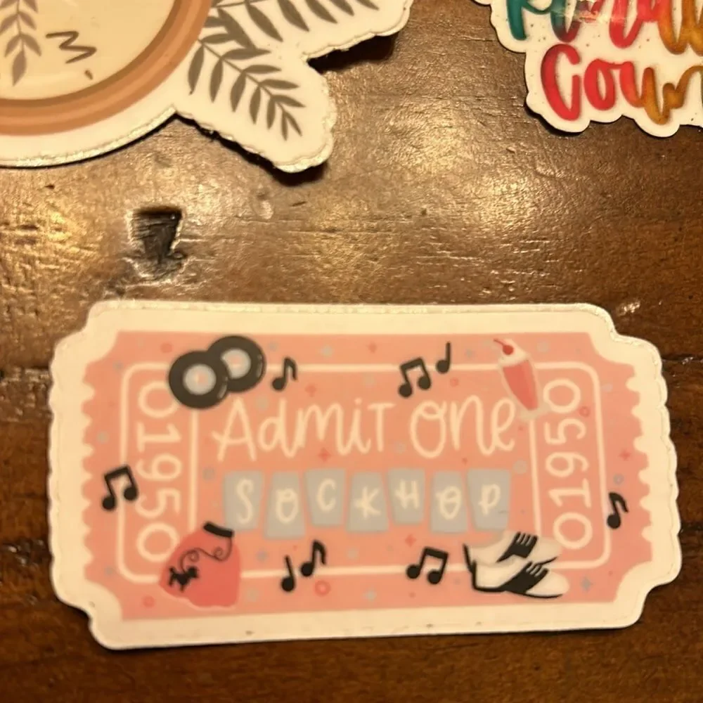 Bundle of 10 stickers all new